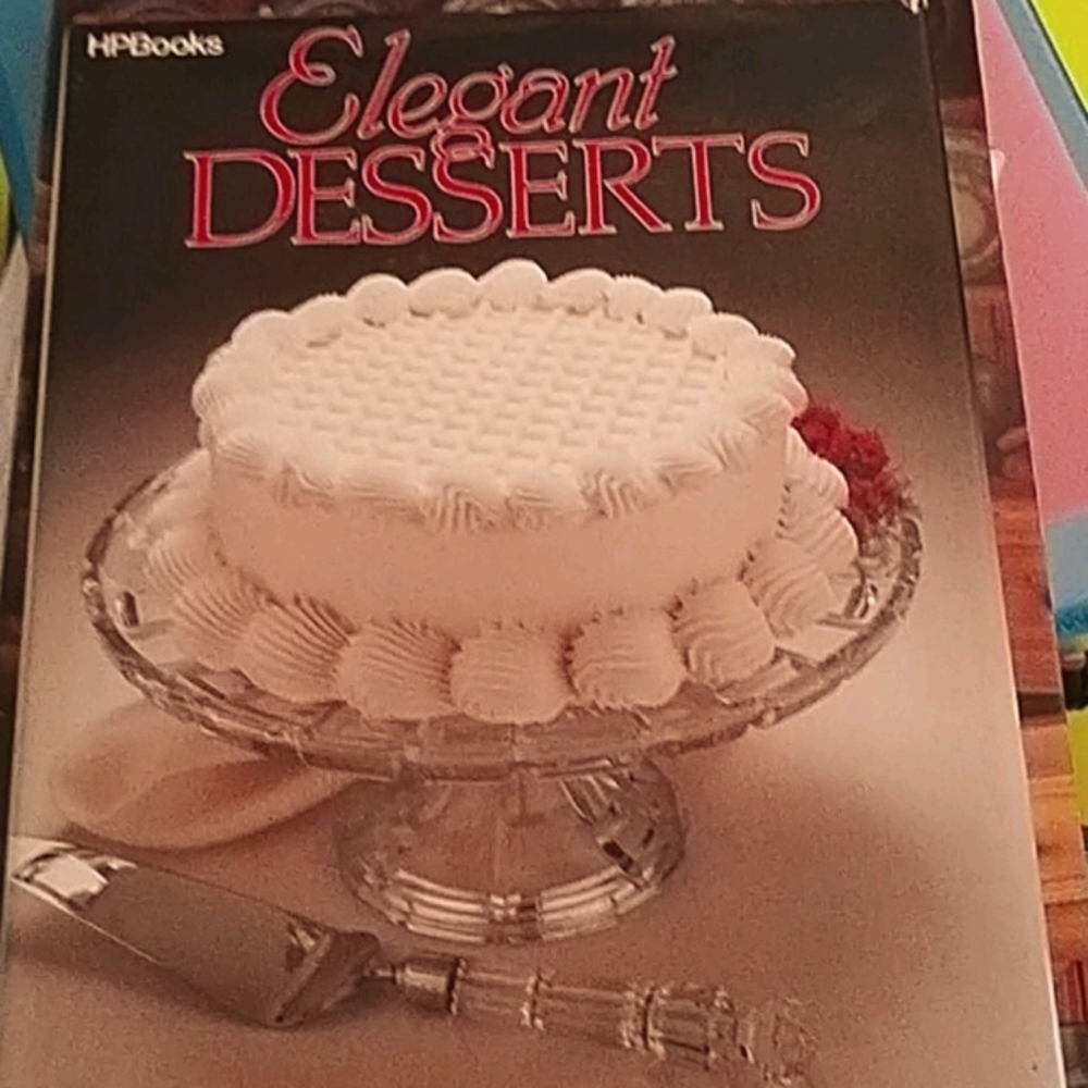 Elegant desserts cookbook